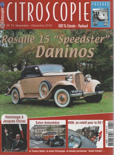 Citroscopie citroen rosalie - 74,